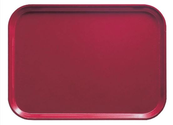 CAMBRO Camtray 27.5 x 40.5cm Cherry Red. Sold in case packs of 12.