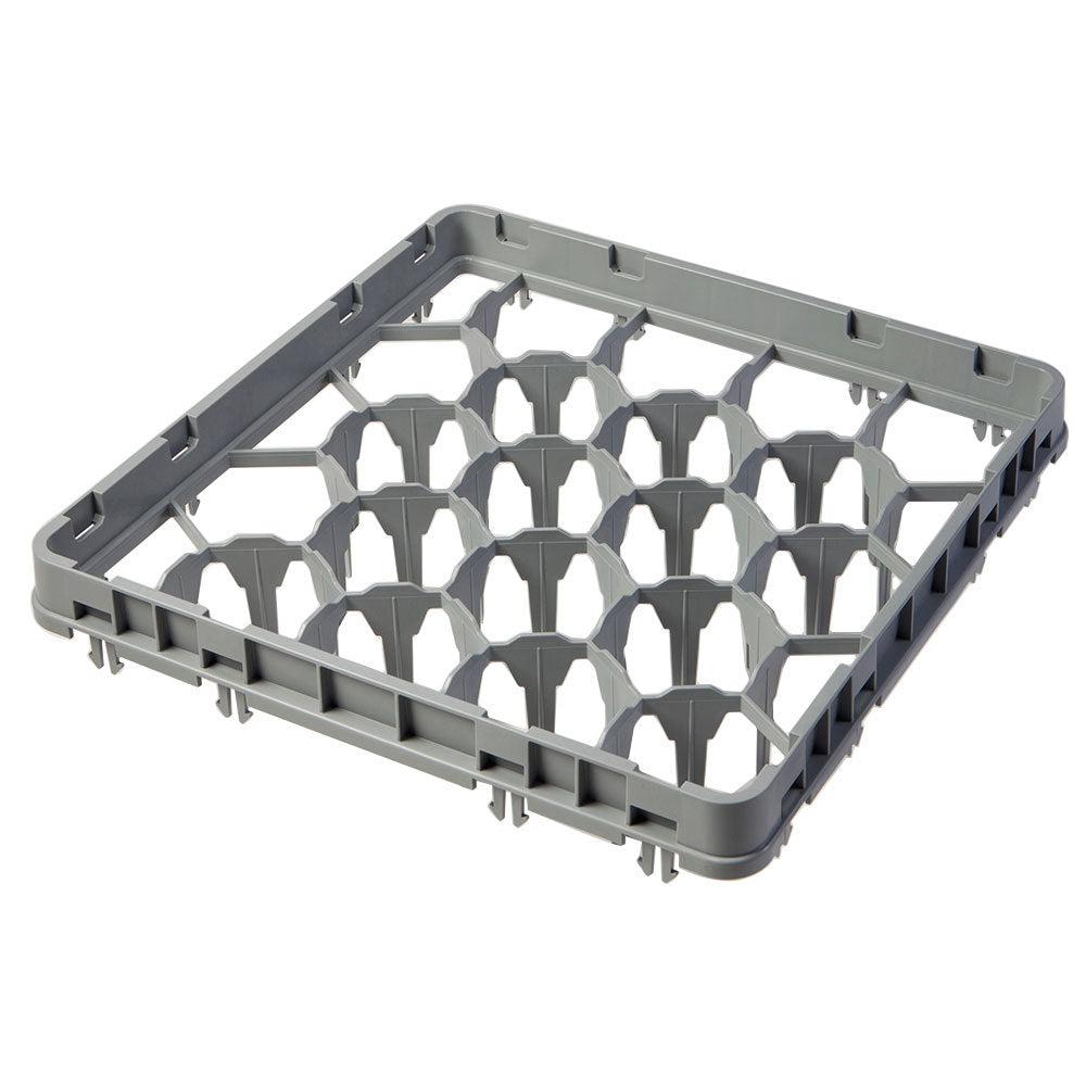 CAMBRO 20 Compartment Glass Rack Extender Soft Grey