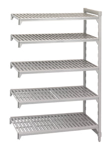 CAMBRO Camshelving Vented Add On Unit 5 Tier 460 x 1830 x 2140mm