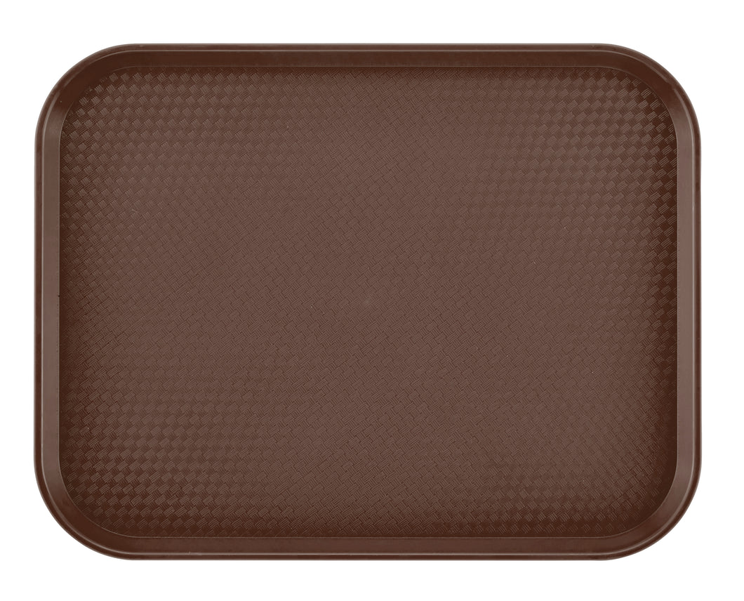 CAMBRO Fast Food Tray 30 x 41cm Brown. Sold in case packs of 24.