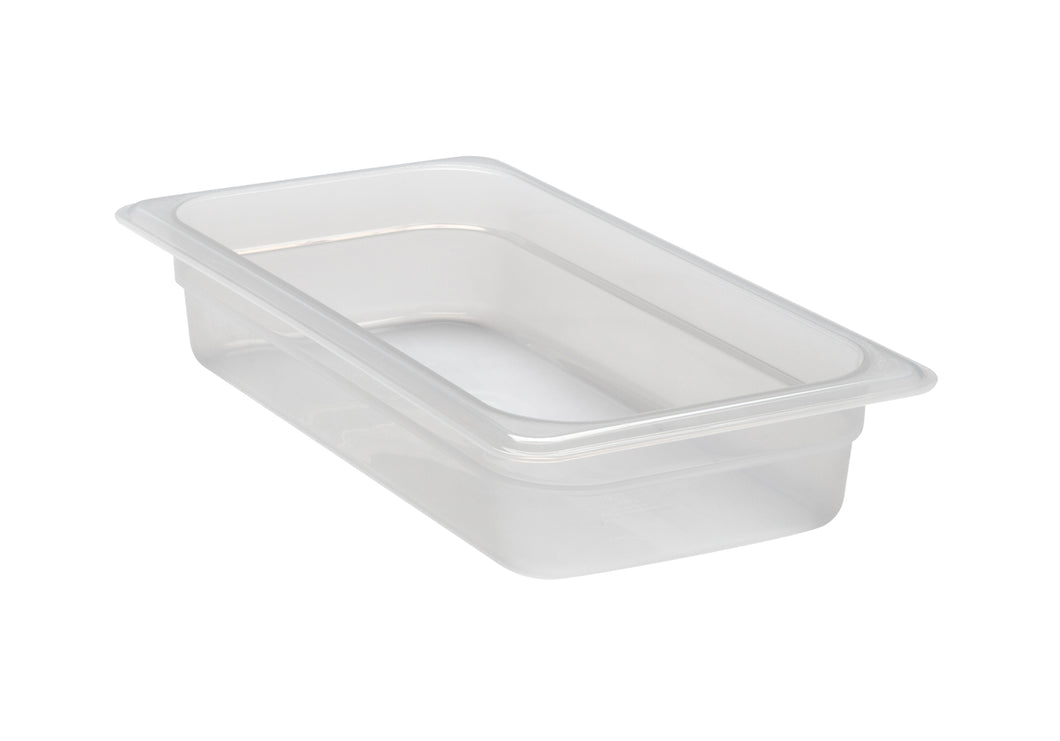 CAMBRO GN 1.3 Food Pan 65mm - Translucent. Sold in case packs of 6.