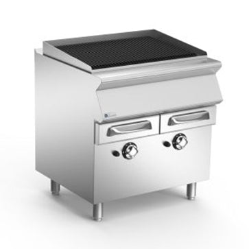 Mareno 70 Series 800mm Wide Gas Radiant Grill w Base Nat Gas