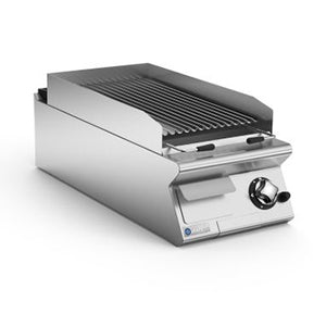 Mareno ANGPL94G-NG 400mm Wide Gas Lava Grill Top